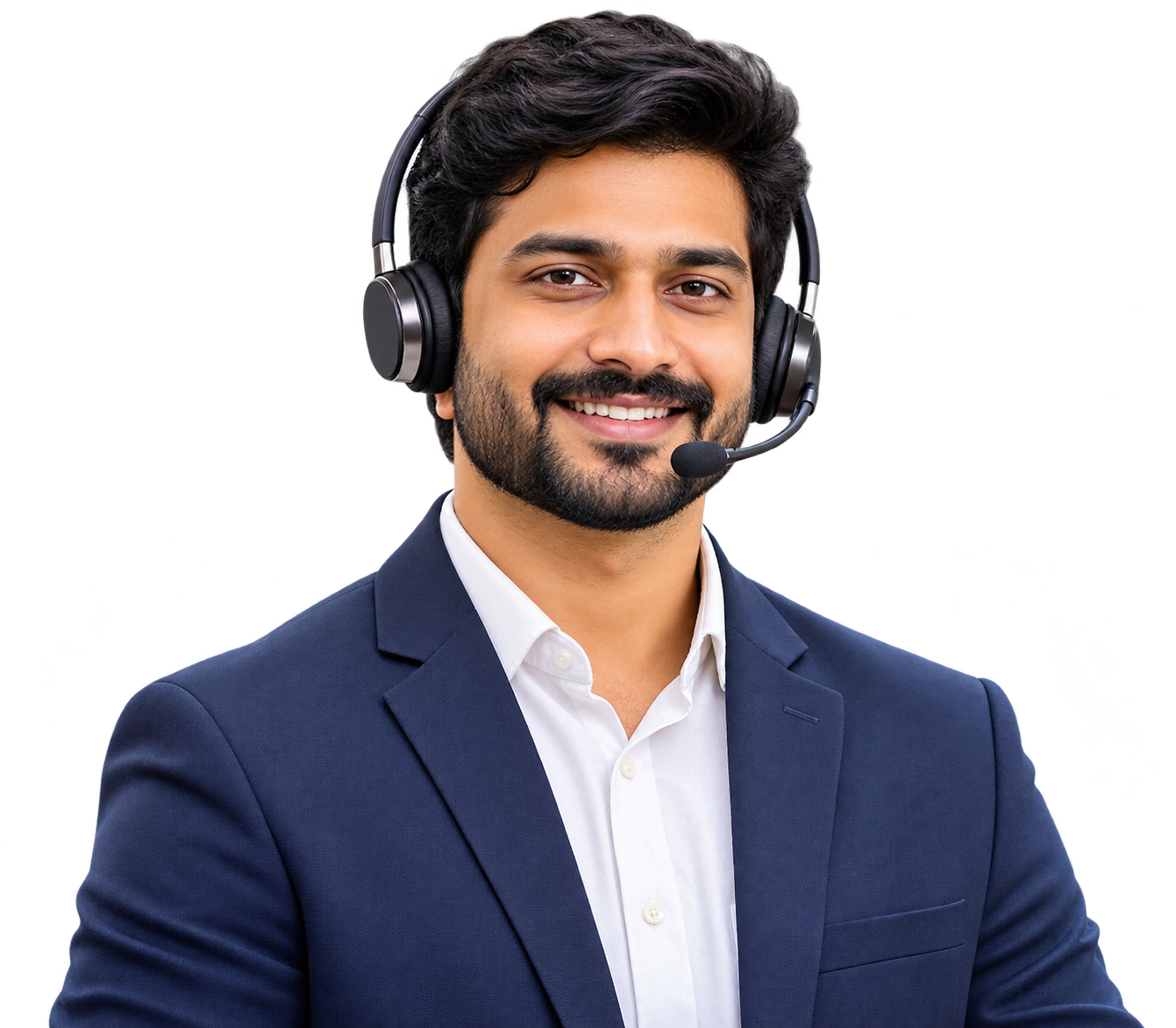 TAXPERTIZE AI assistant wearing a headset